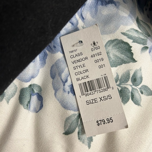 Black wool bomber varsity jacket - Picture 2 of 2